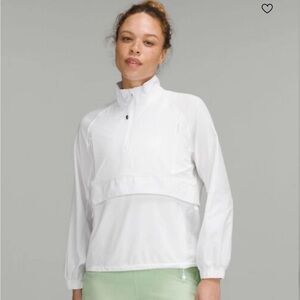 Lululemon Stretch Ripstop Running Half-Zip